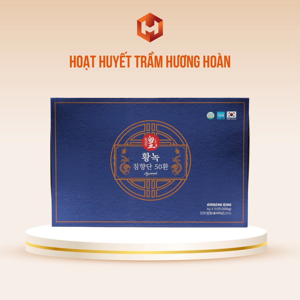 Hoạt Huyết Dưỡng Não Trầm Hương Hoàng Đế 4g X 50 Viên