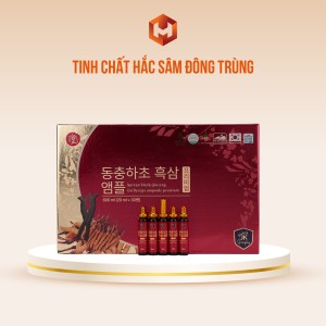 Tinh Chất Hắc Sâm Đông Trùng  20ml X 30 Ống