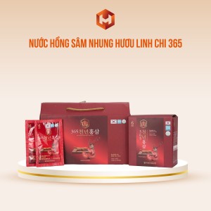Nước Hồng Sâm Nhung Hươu 365 70ml X 20 Gói
