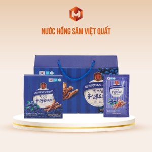 Nước Hồng Sâm Việt Quất 70ml X 20 Gói