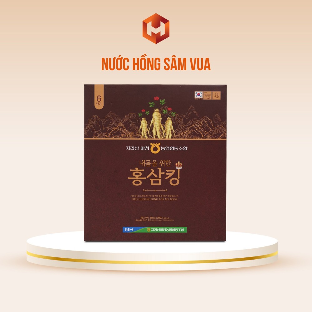 Vua Hồng Sâm Dành Cho Cơ Thể 50ml X 30 Gói