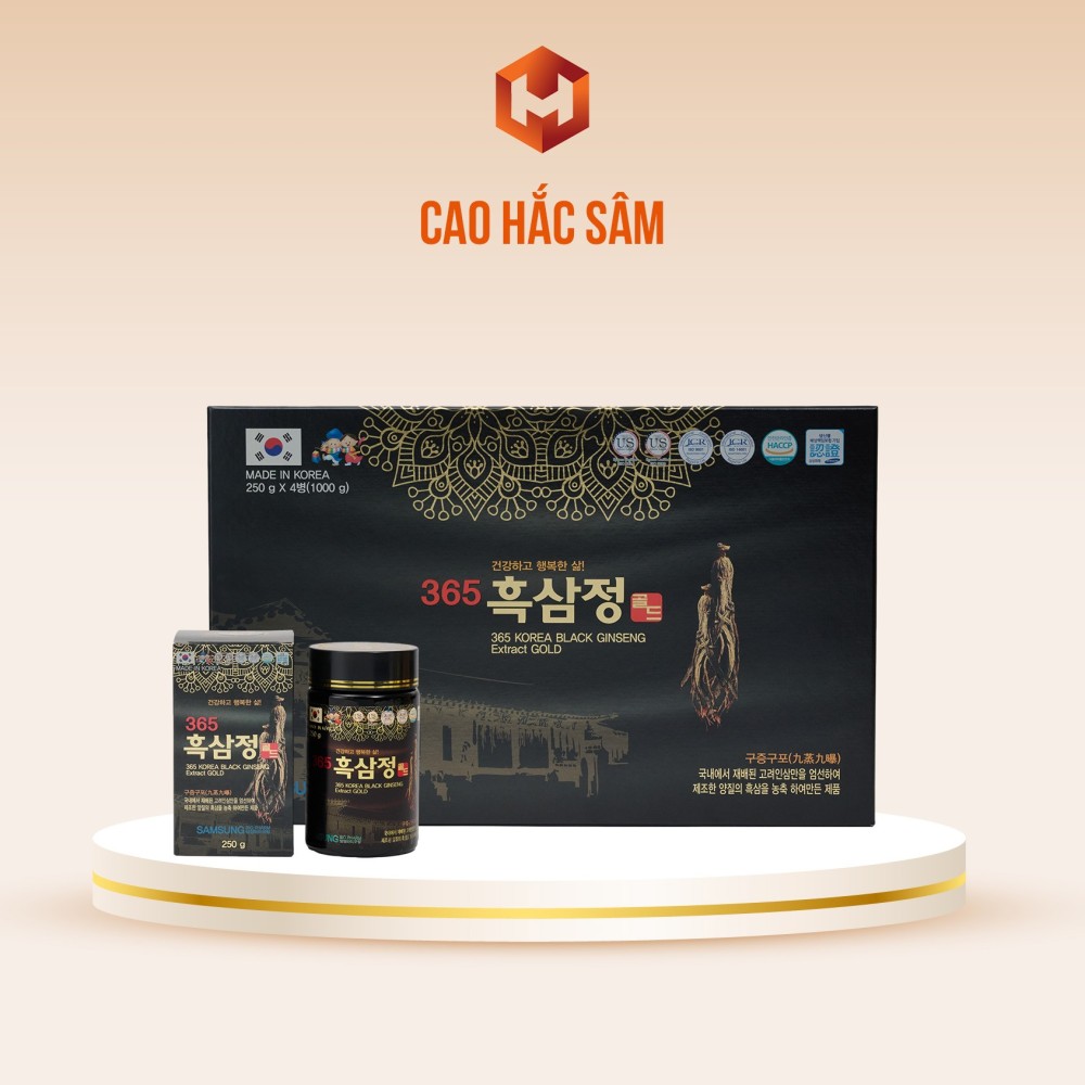 Cao Hắc Sâm 250g X 4 Lọ