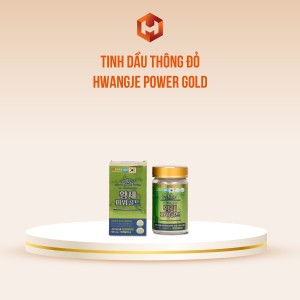 Tinh Dầu Thông Đỏ Hwangje Power Gold 100 Viên