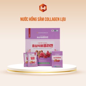 Nước Hồng Sâm Collagen Lựu 50ml X 30 Gói