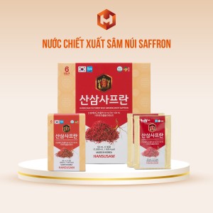 Nước Hồng Sâm Núi Saffron 50ml X 30 Gói