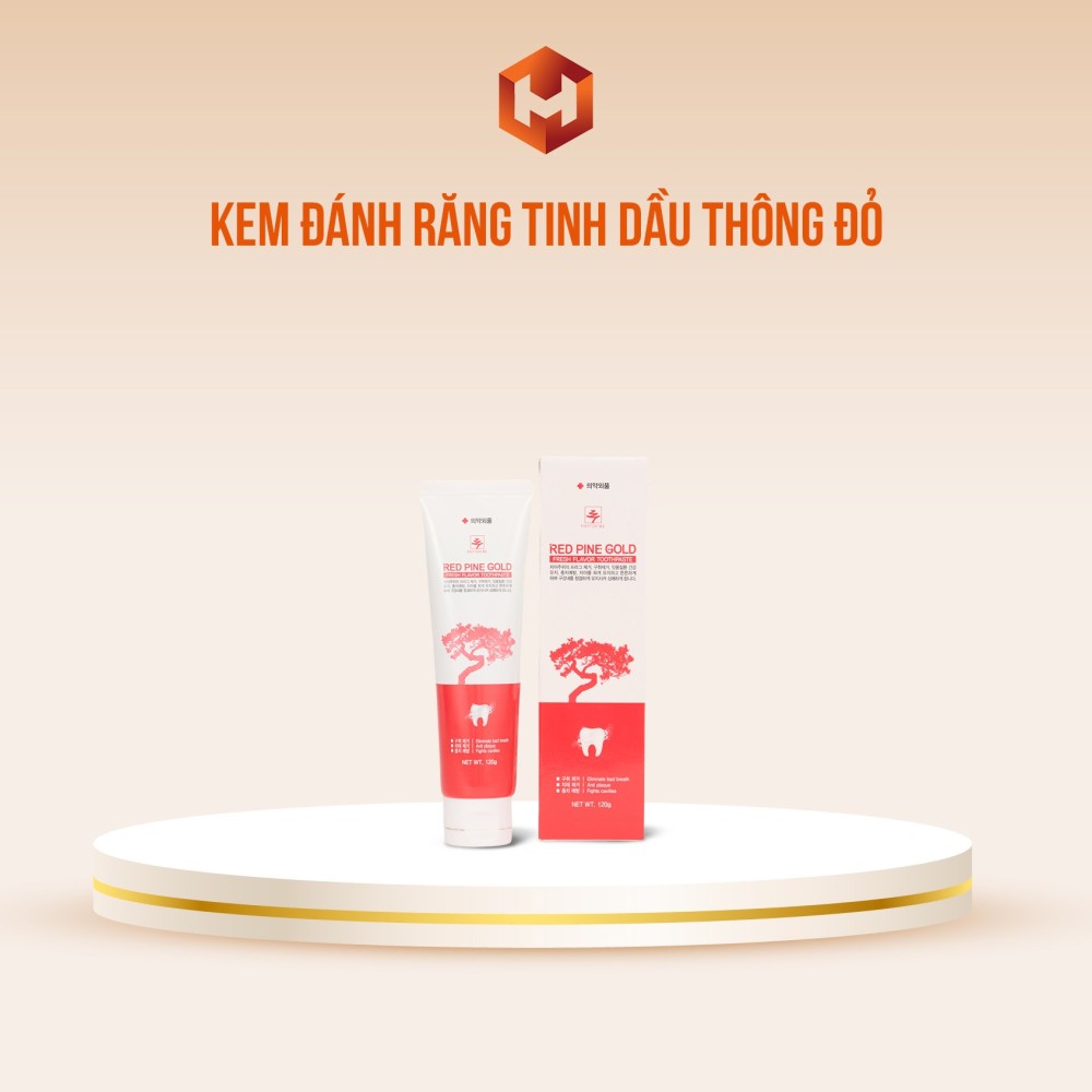Kem Đánh Răng Tinh Dầu Thông Đỏ