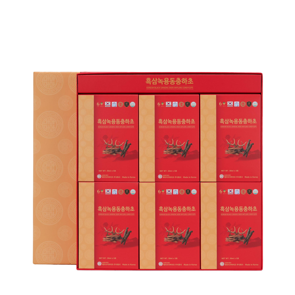 Nước Hắc Sâm Nhung Hươu Đông Trùng 50ml X 30 Gói
