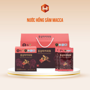 Nước Hồng Sâm Maca 20 Gói