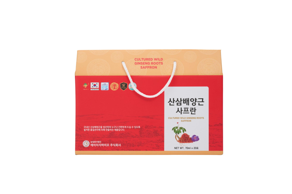 Nước Hồng Sâm Núi Saffron 20 Gói