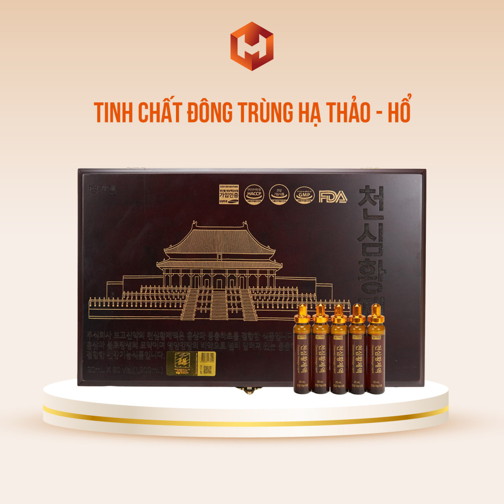 Tinh Chất Đông Trùng Hạ Thảo 20ml X 60 Ống - HỔ