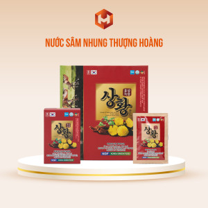 Nước Hồng Sâm Nhung Hươu Thượng Hoàng 50ml X 60 Gói