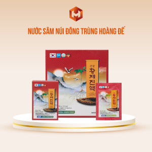 Nước Hồng Sâm Núi Đông Trùng Hoàng Đế 50ml X 60 Gói