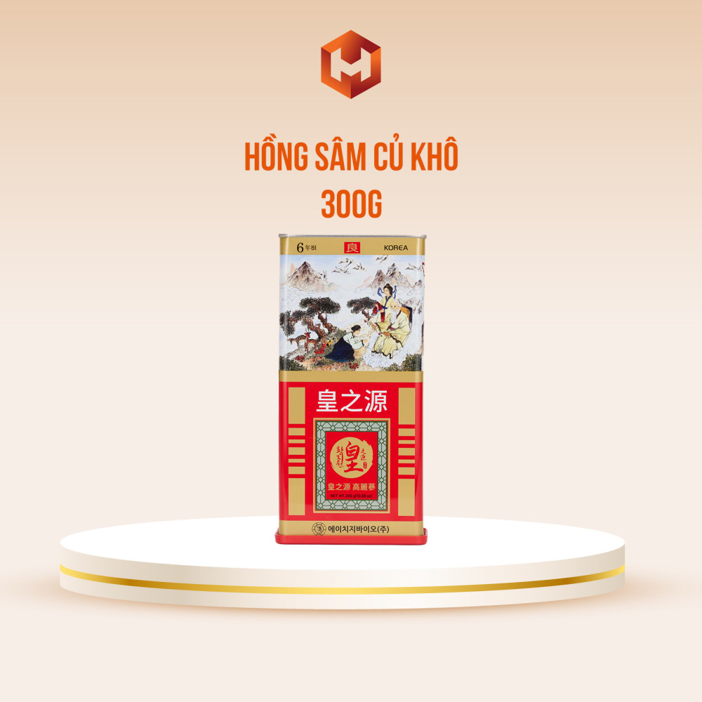 Hồng Sâm Củ Khô 300g HG Bio