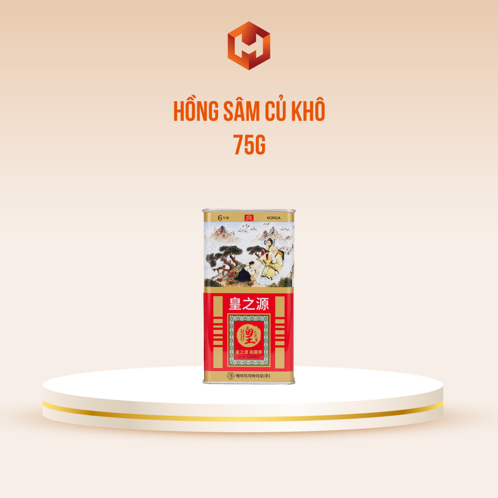 Hồng Sâm Củ Khô 75g HG Bio