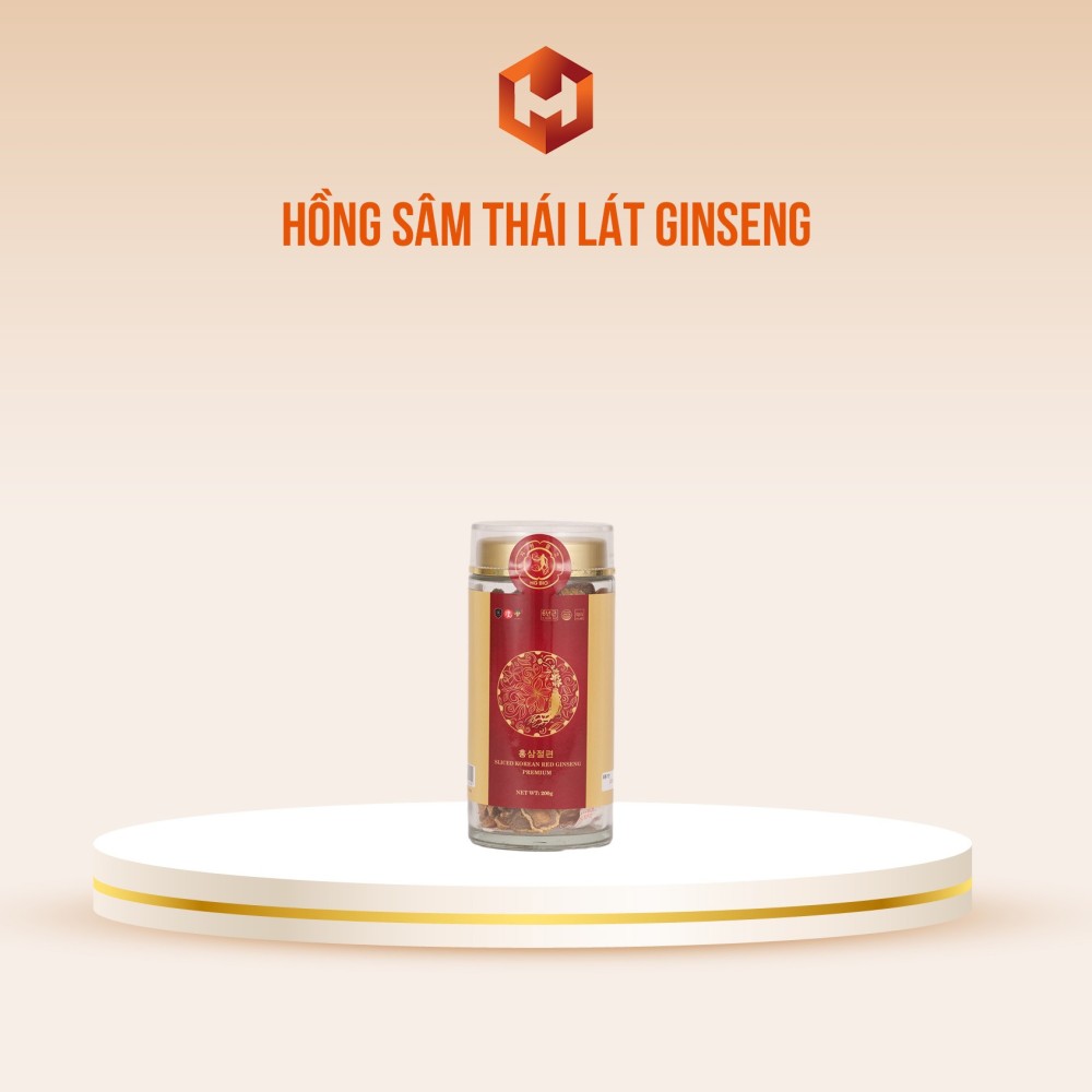 Hồng Sâm Thái Lát Ginseng Hộp 200G