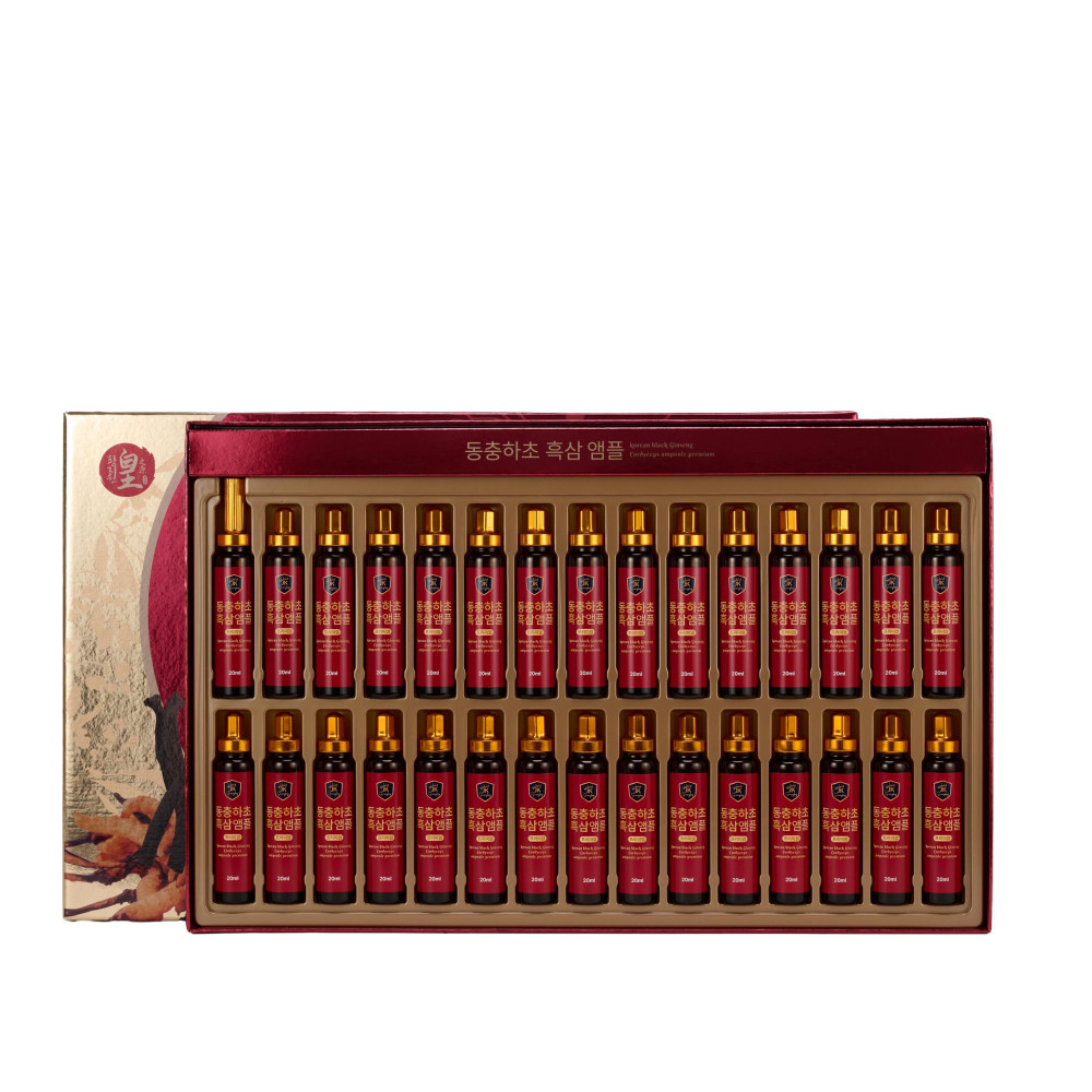 Tinh Chất Hắc Sâm Đông Trùng  20ml X 30 Ống